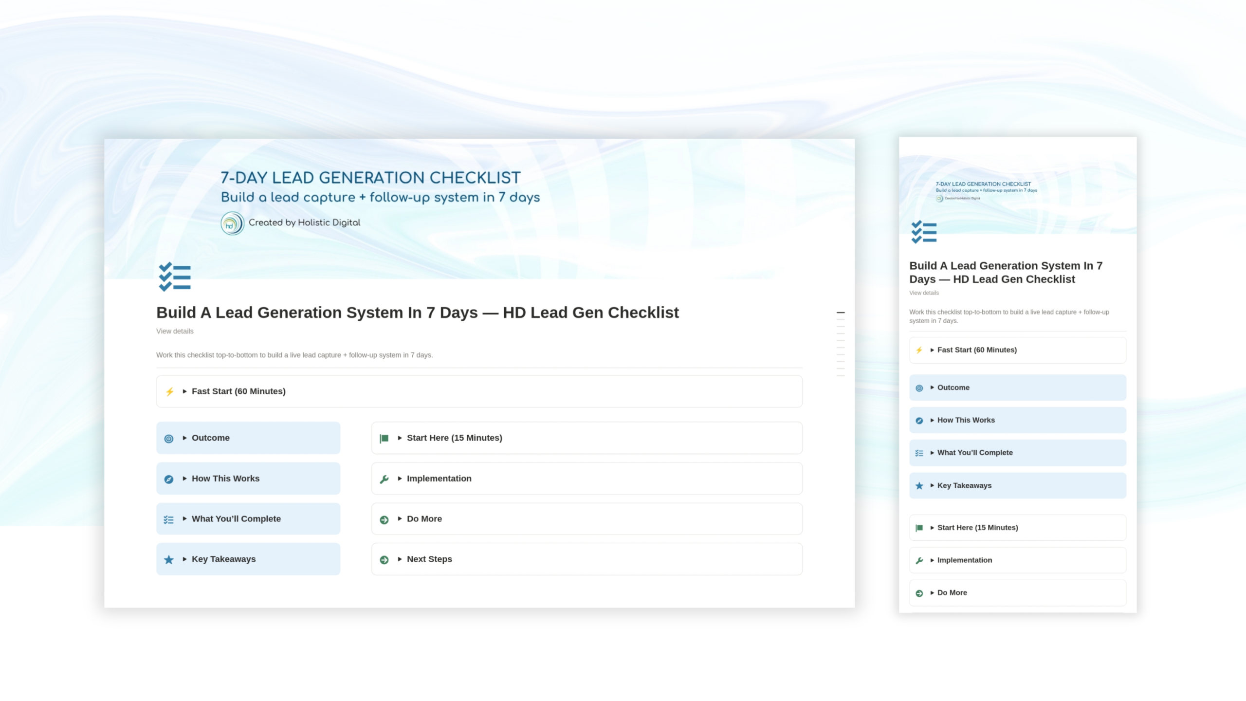 Build a working lead generation system in 7 days.
