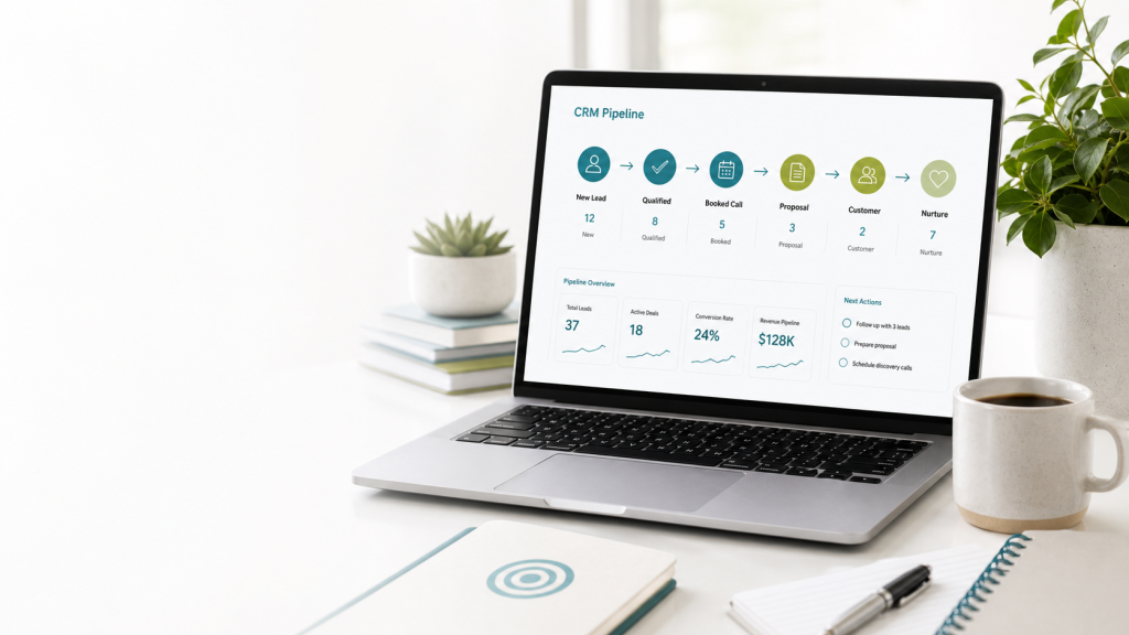 CRM Pipeline Builder | Map Lead Stages + Follow-Up