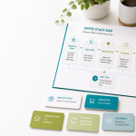 Offer Stack Mapper | Clarify Entry Points + Core Offers 6 Offer stack mapper with cards for free entry point, core offer, premium offer, retention, and referrals.